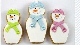 Snowman Cookie