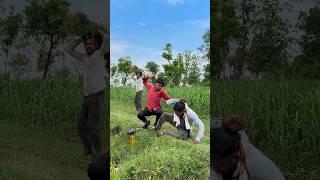 2 bhai 2no hi tabahi #comedy #funny #gaon #kisan #friends #khet #pani #motor #khetibadi #gaonkijingi