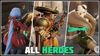 Valve Deadlock - all heroes and abilities showcase