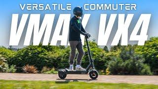 The MOST Versatile Commuter Scooter - VMAX VX4 Review