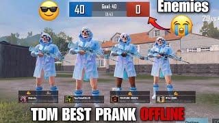 PRANK OFFLINE TDM & ZERO KILL CHALLENGE Solo VS SquadSAMSUNG,A3,A5,J2,J3,J5,J7,S5,S6,J1,XMAX