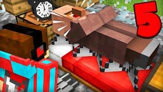 5 СПОСОБОВ КАК РАЗБУДИТЬ ЖИТЕЛЕЙ В МАЙНКРАФТ | Компот Minecraft