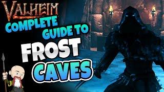 NEW! Complete Guide to FROST CAVES & FENRIS Armor - Valheim Mountain Biome