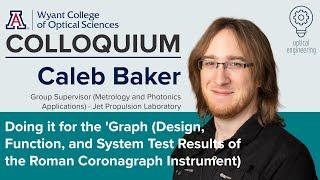 OSC Colloquium: Caleb Baker, "Doing it for the 'Graph (Design, Function, and System Test Results..."