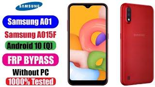 Samsung A01 (SM-A015F) FRP U2 Bypass Android 10 ازالة حماية قوقل Reset FRP .