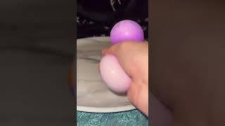 ASMR. Nee doh Groovy Shroom. So satisfying. #shorts #needoh #shroom #stressballs