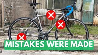 I Bought a Cheap Titanium Road Bike Frame Online... It Didn't Go Well...