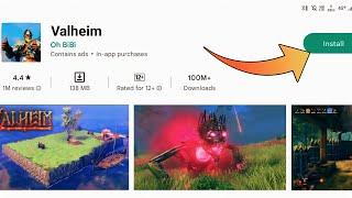 Playing Valheim On Android & Gameplay 2024 | How To Install Valheim On Mobile @Pokezone12com