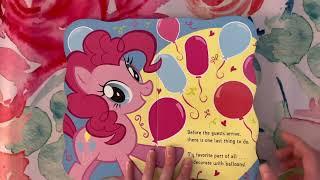 My Little Pony PINKIE PIE Throws A Party Book! ￼ 