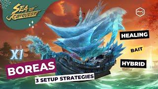 Sea of Conquest: Boreas Ship Setup Guide for Season X1 – Healing, Bait, and Hybrid Strategies