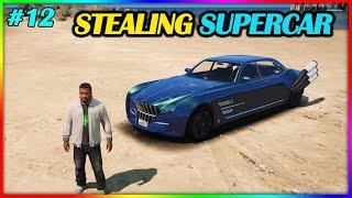 GTA V STEALING SUPER CAR | GTA V GAMEPLAY #12 | RV GAMER ZONE