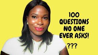 100 QUESTIONS NO ONE EVER ASKS!  || DAMI SHO