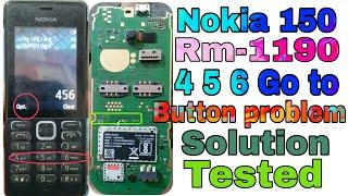 Nokia 150 rm-1190 456 goto button problem solution  tested