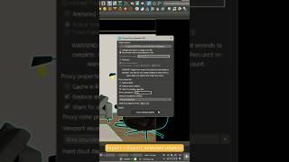3dsmax Corona Proxy ile Polygon Sayısı Azaltma #3dsmax #coronarender #architecture #architect