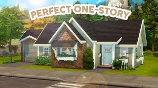 Perfect 1-Story Home // The Sims 4 Speed Build