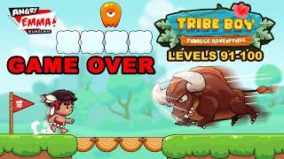 Tribe Boy: Jungle Adventure GAME OVER - Levels 91-100 + BOSS + Bonus