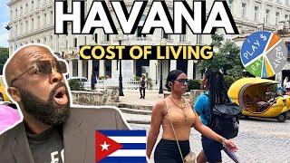 The Shocking Cost of living in Havana Cuba!