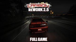 NFS Carbon REWORK 2.5 - Full Game Walkthrough | 8K