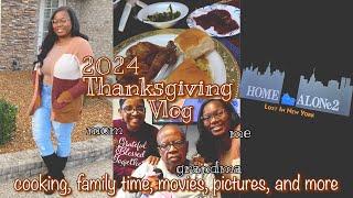 Thanksgiving Vlog | Cooking and Family Time