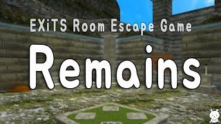 EXiTS Room Escape Game Remains Walkthrough (NAKAYUBI)