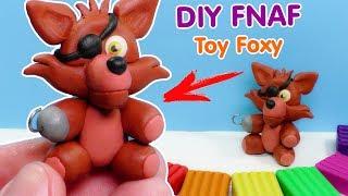 ФНАФ ИЗ ПЛАСТИЛИНА - КАК СЛЕПИТЬ ФОКСИ | Five Nights at Freddy's Foxy Plush Plasticine Tutorial