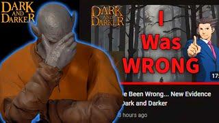 I Was Wrong | thelorr Reacts Dark and Darker