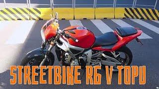 Yamaha R6 streetbike - velmi vkusná přestavba. A zjevně funkční!