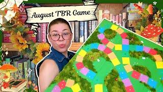 AUGUST TBR️‍️ ft. my NEW tbr board game!