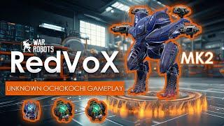 War Robots | Unknown Ochokochi MK2 Gameplay with Shatter & Splinter Weapons | RedVoX WR