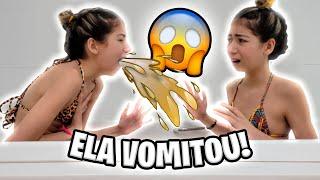 ELA VOMITOU NA JACUZZI NO MEIO DO VÍDEO - PLANETA DAS GÊMEAS