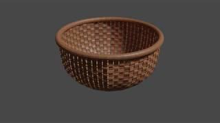 Blender 2.8 how to make basket