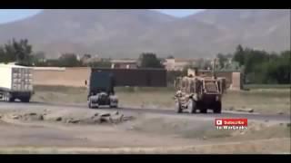 www Muviza net Taliban IED Sends Afghan National Army MRAP Flying   Afghanistan War 2015