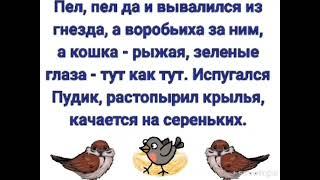 110 лет сказке "Воробьишко" М. Горького