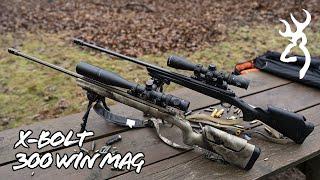 A Few Shots with a Browning X-Bolt LR 300 Win Mag