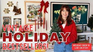 Vintage Holiday Bestsellers | Christmas Decor Drop | Reseller Tips