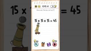 Brain Test Level 61 62 63 64 65 66 67 68 69 70 Tricky Puzzles Walkthrough