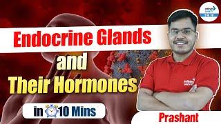 Endocrine Glands and Their Hormones | Biology | Concepts Under 10 Mins | @InfinityLearn_910