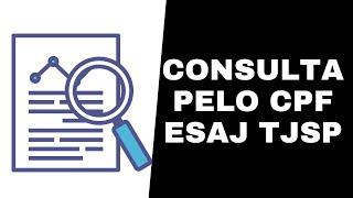 Como consultar um processo no TJSP pelo CPF online?