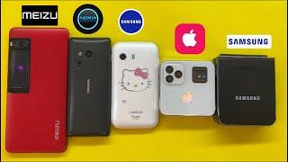 Meizu Pro 7 Calling OLD Nokia, Samsung Y Young, iPhone i19 Pro, Samsung Flilo 4 / Ringing call