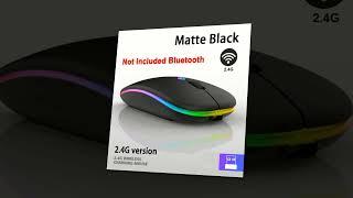 Best Rechargeable Wireless Bluetooth Mouse | Bluetooth Gaming Mouse | Wireless Charging Mouse For Pc