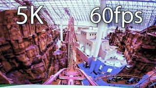 Canyon Blaster front seat on-ride 5K POV @60fps Adventuredome