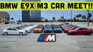 BIGGEST BMW E9X M3 MEET!!