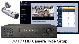 CCTV Camera / HD Security Camera Setup for iDVR-PRO Surveillance DVRs