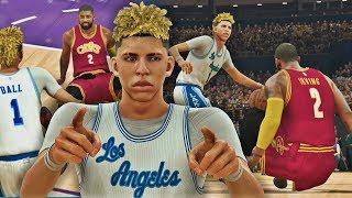 NBA 2K17 MyCAREER LaMelo Ball #6 - LaMelo Breaks Kyrie Ankles!!