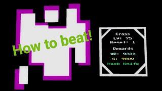 How to Defeat Cross! Undertale Boss Battles