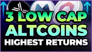 3 LOW CAP Altcoin Gems | HIGHEST 2025 CRYPTO RETURNS