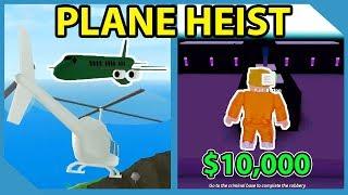 The Plane Heist Made Me Rich in Roblox Mad City