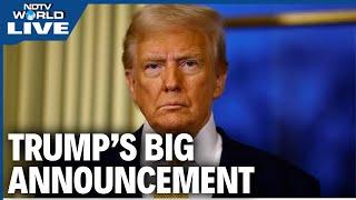 Trump LIVE: Big Investment Announcement By President Donald Trump | USA | TSMC | Taiwan |Trump