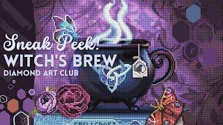 Sneak Peek! "Witch's Brew" by Brigid Ashwood Art at Diamond Art Club