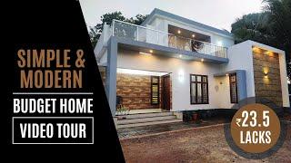 Home Tour | Simple & Low Budget home | Double Storey House Video Tour | contemporary Home